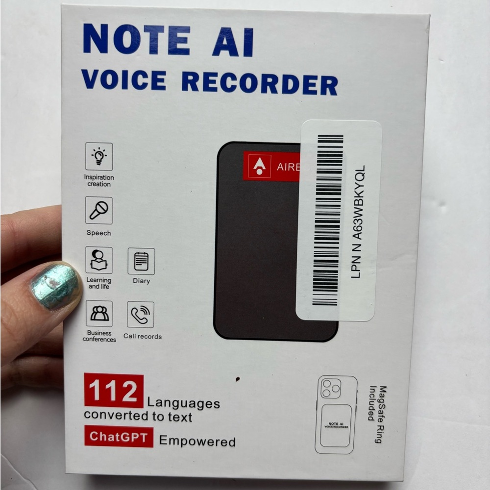 Note AI Voice Recorder 112 languages